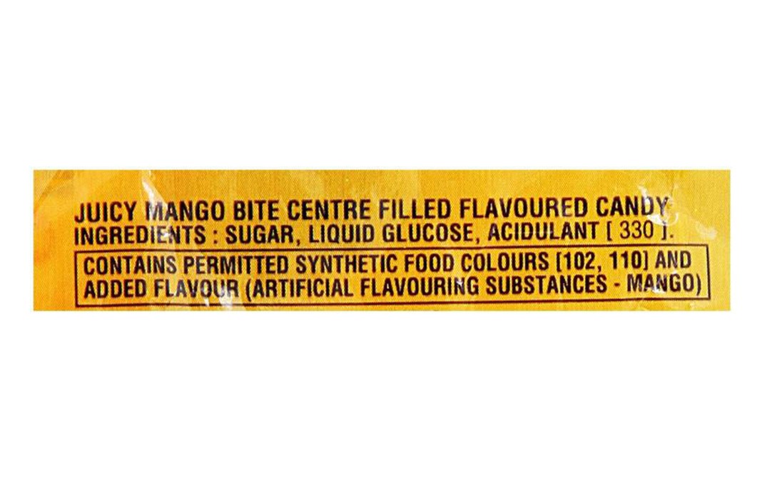 Parle Juicy Mango Bite Centre Filled   Pack  247.5 grams